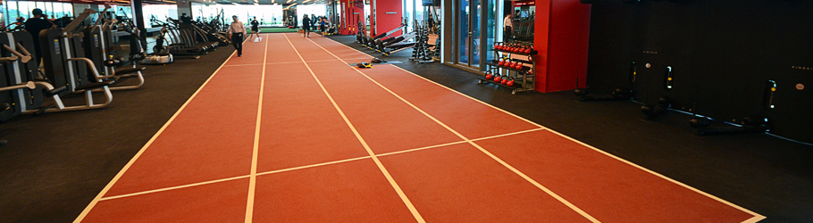Pure Fitness Fitness Club, Singapore - DECOFLEX D14 Sprint Track